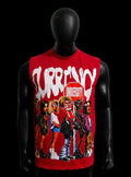 Currency University Sleeveless Tees - Red
