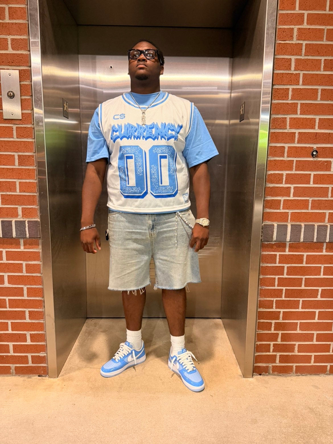 Currency Studios “26Ballin” Tees - Blue