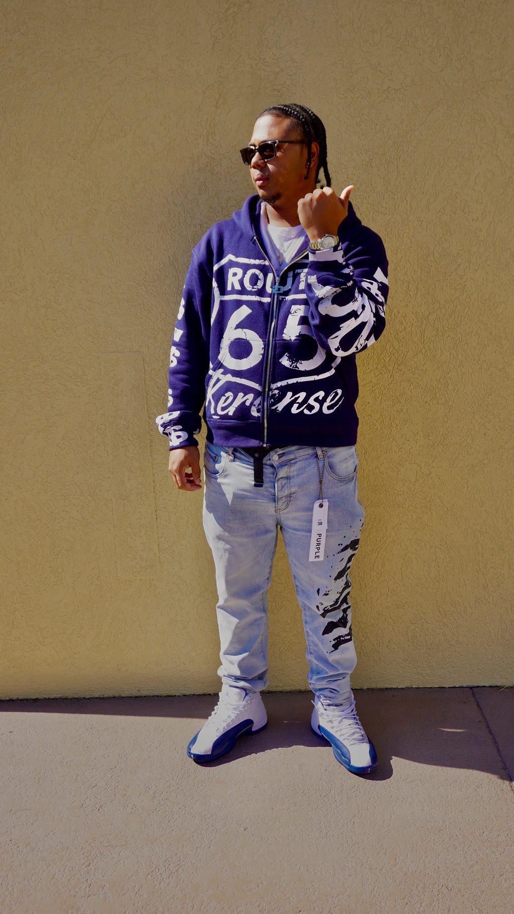 Kerense 65 Hoodies - Blue