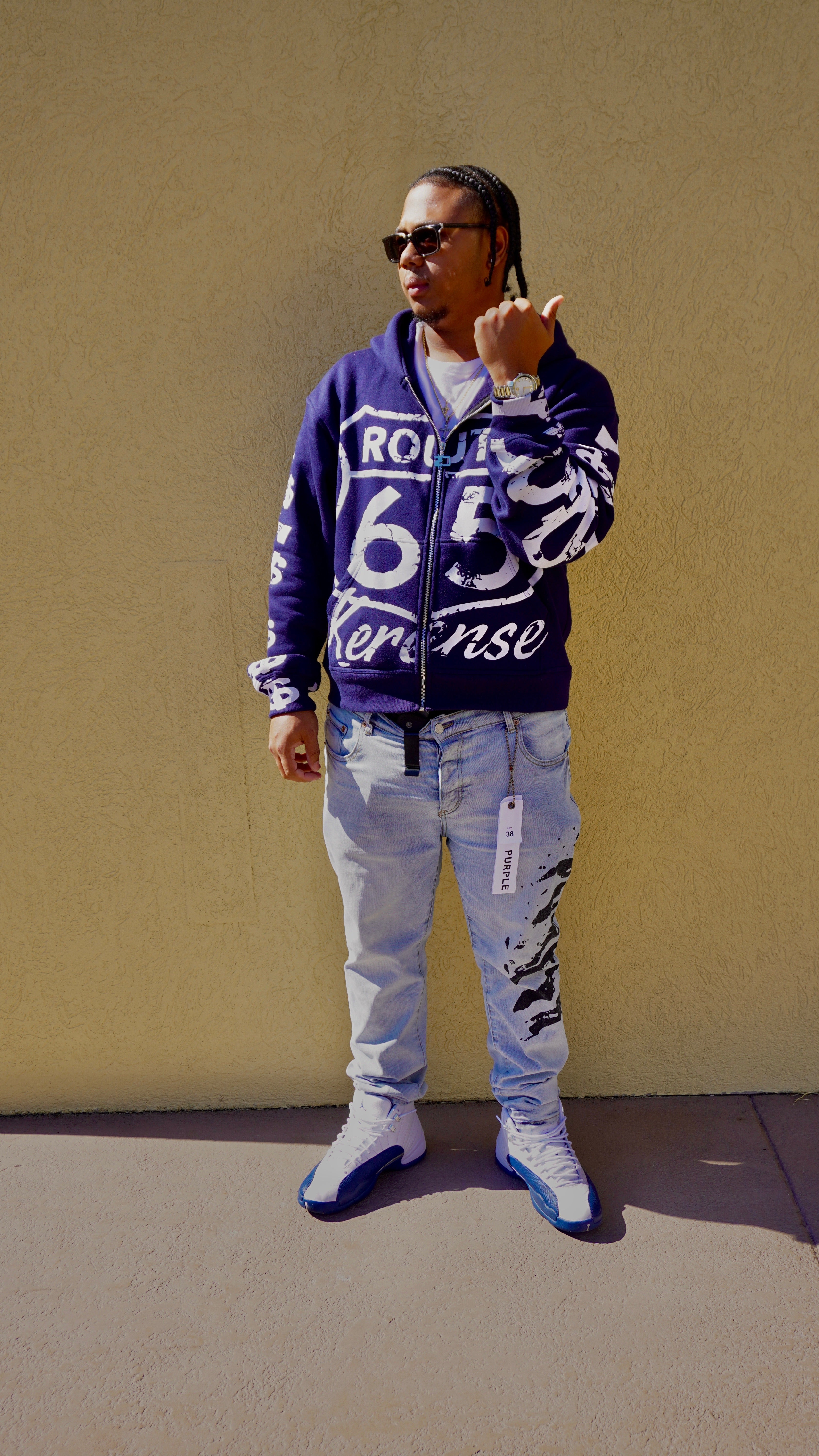 Kerense 65 Hoodies - Blue